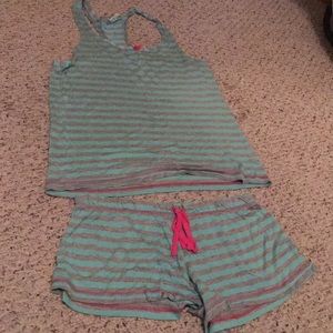 Women’s Striped Pajama Set